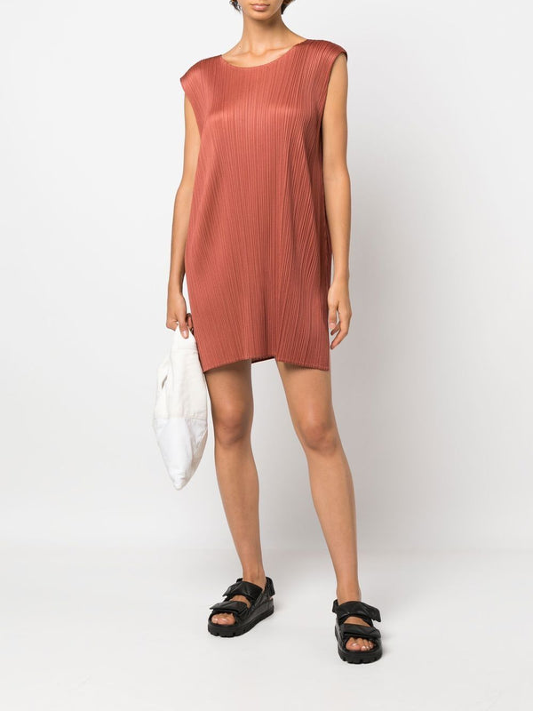 Henrik Vibskov SS22 Sleeveless Short Dress - Brown