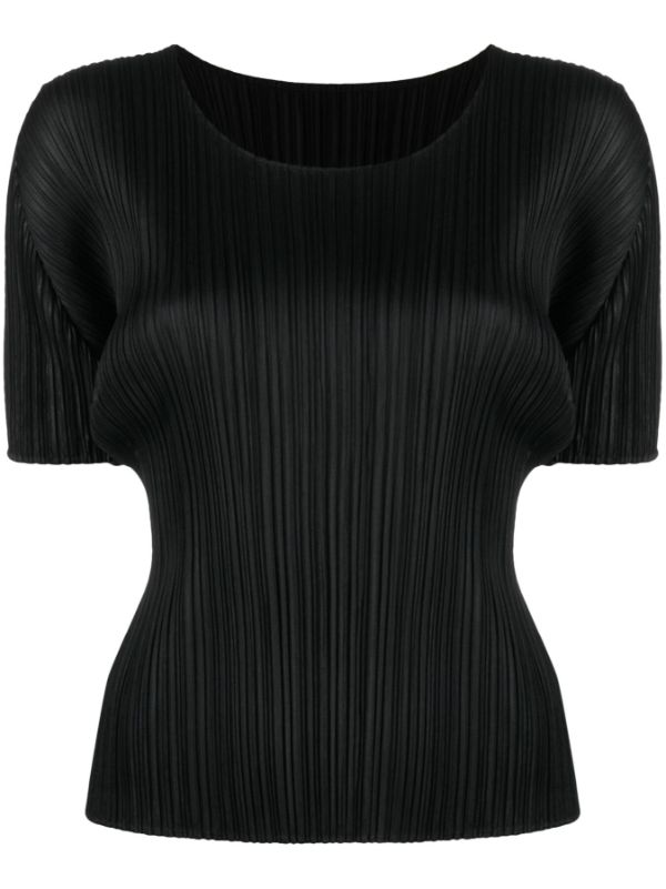 henrik vibskov SS23 Drop 2 Short Sleeve Top - Black