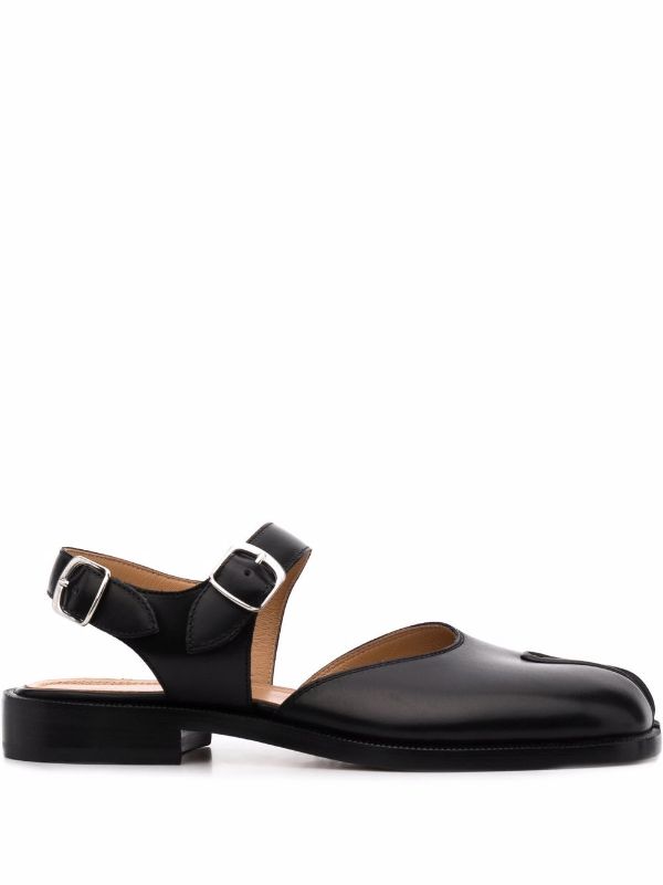 henrik vibskov SS23 Tabi Buckle Sandals - Black