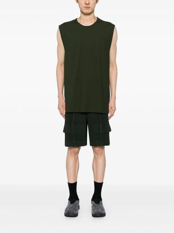 Henrik Vibskov SS24 Cargo Pleats Pants - Deep Green