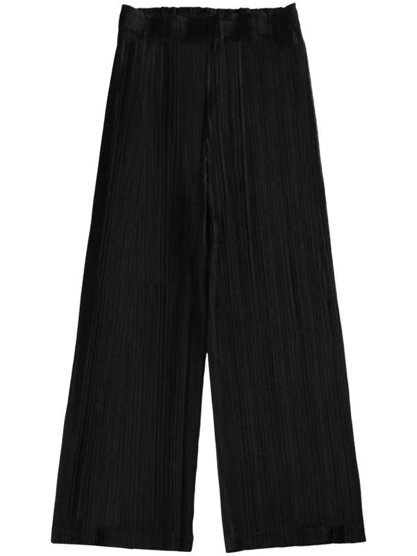 henrik vibskov SS25 Cropped Wide Pants - Black