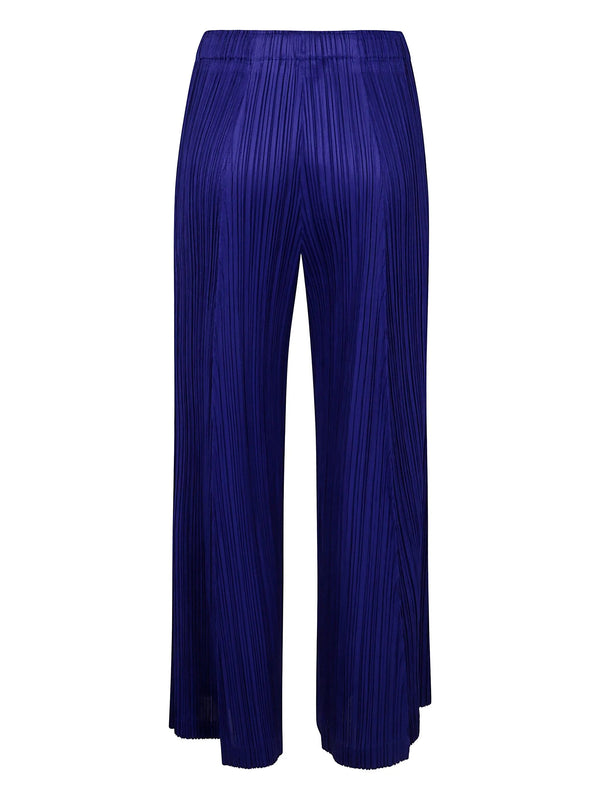 Henrik Vibskov SS25 Cropped Wide Pants - Blue