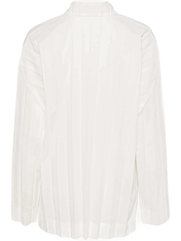Henrik Vibskov SS25 Long-Sleeve Edge Shirt - White