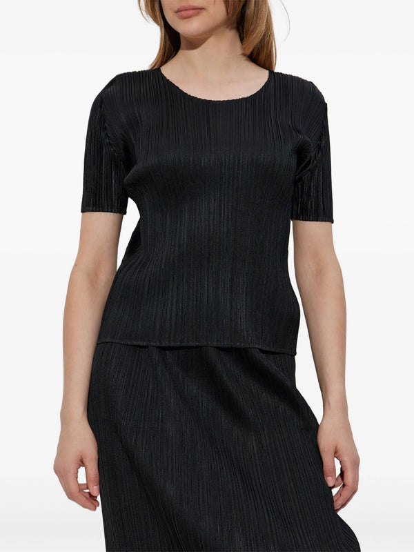 Henrik Vibskov SS25 Short-Sleeve Top - Black