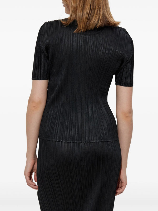 Henrik Vibskov SS25 Short-Sleeve Top - Black