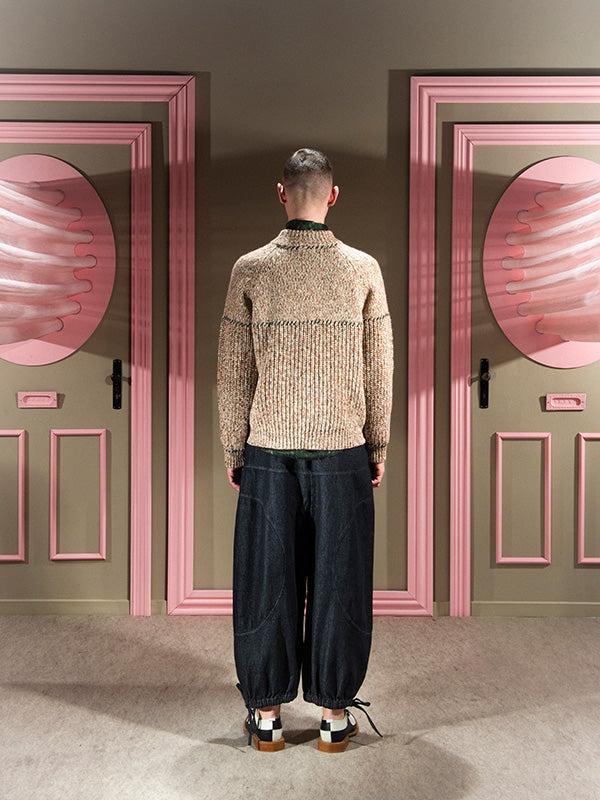 Henrik Vibskov Stitch Jumper - Fall Mix