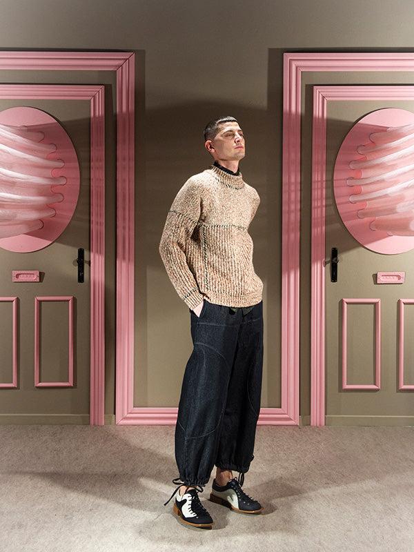 Henrik Vibskov Stitch Jumper - Fall Mix