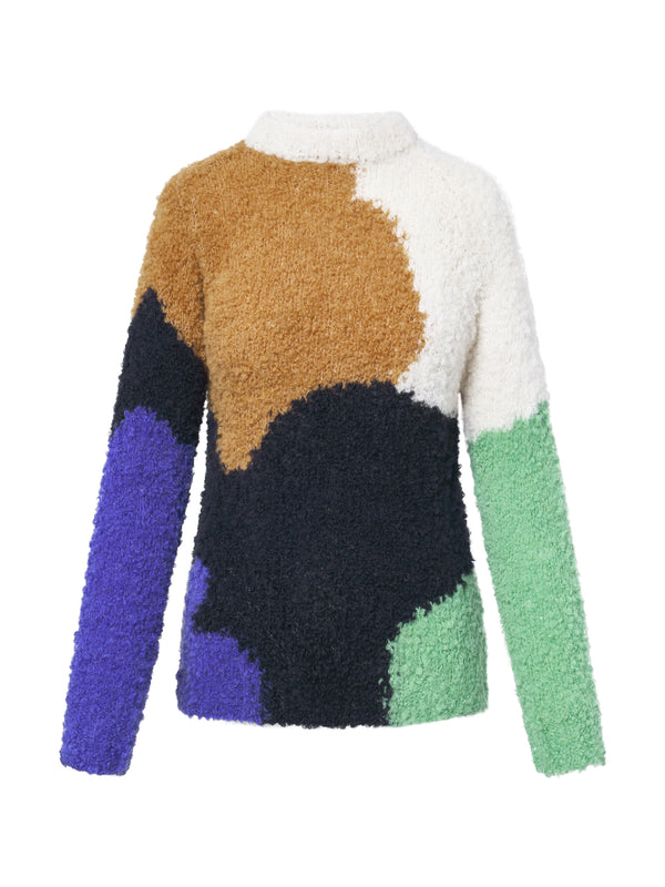 henrik vibskov Stock I Net Sweater - Multi Ecru
