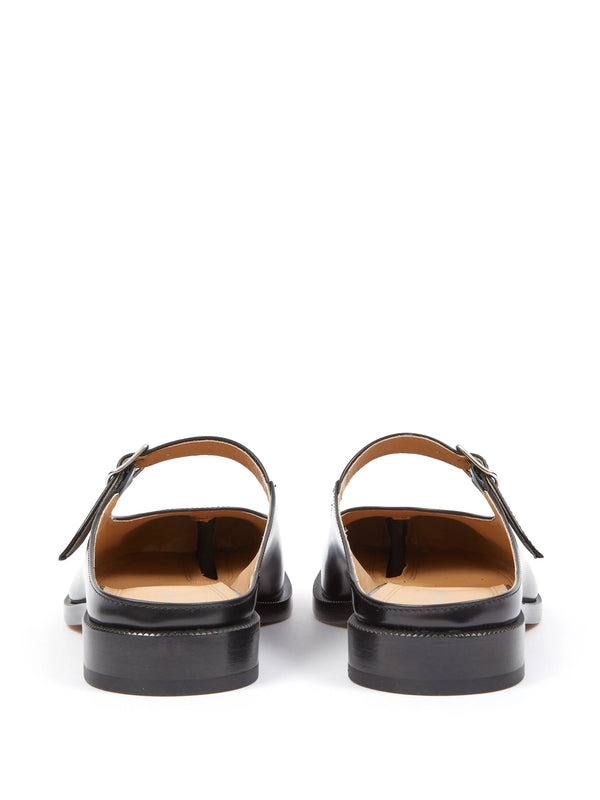 Henrik Vibskov Tabi Sandals - Patent Black
