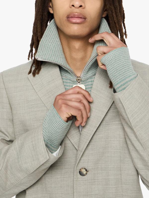 Henrik Vibskov Tailored Blazer - Clay Melange