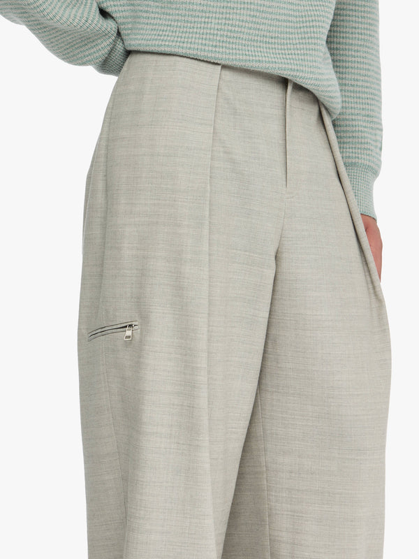 Henrik Vibskov Tailored Trousers - Clay Melange