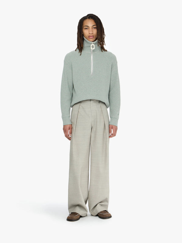 Henrik Vibskov Tailored Trousers - Clay Melange