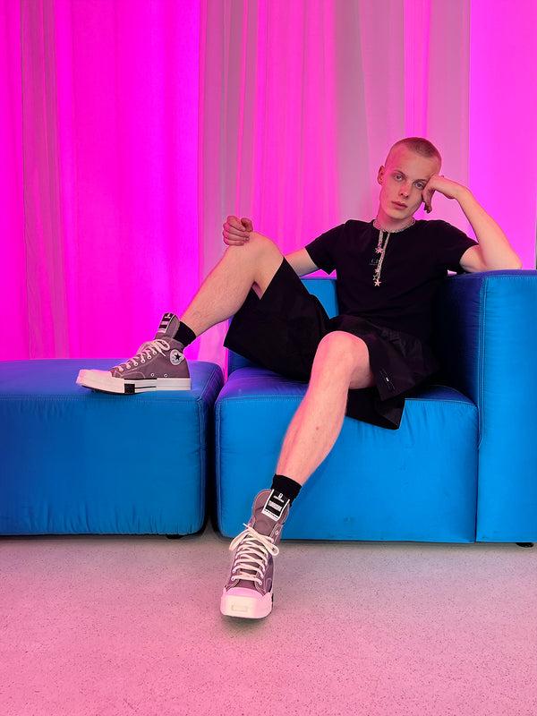 Henrik Vibskov Turbodrk Laceless Sneakers - Dust