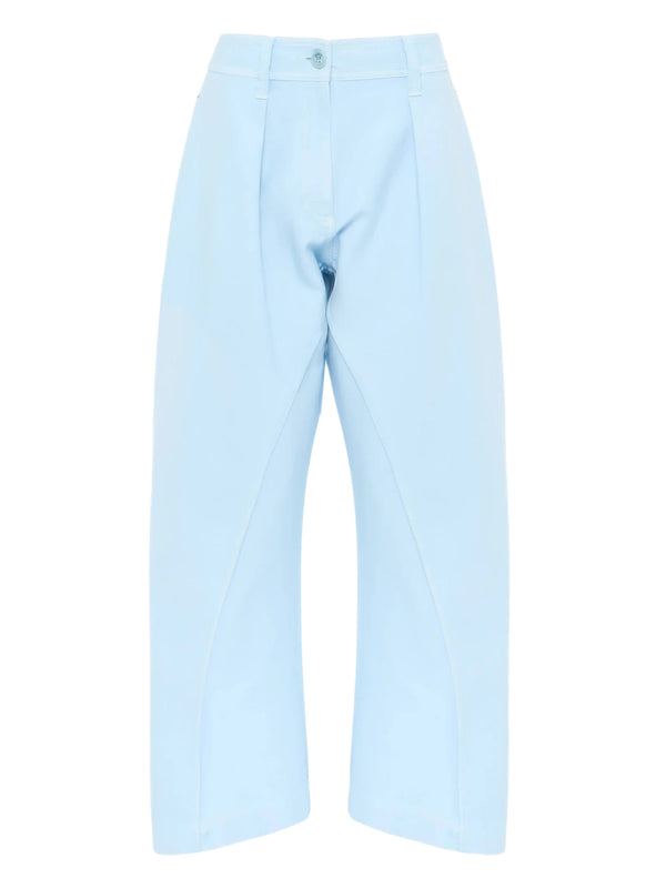 henrik vibskov Twisted Seam Trousers - Pale Blue