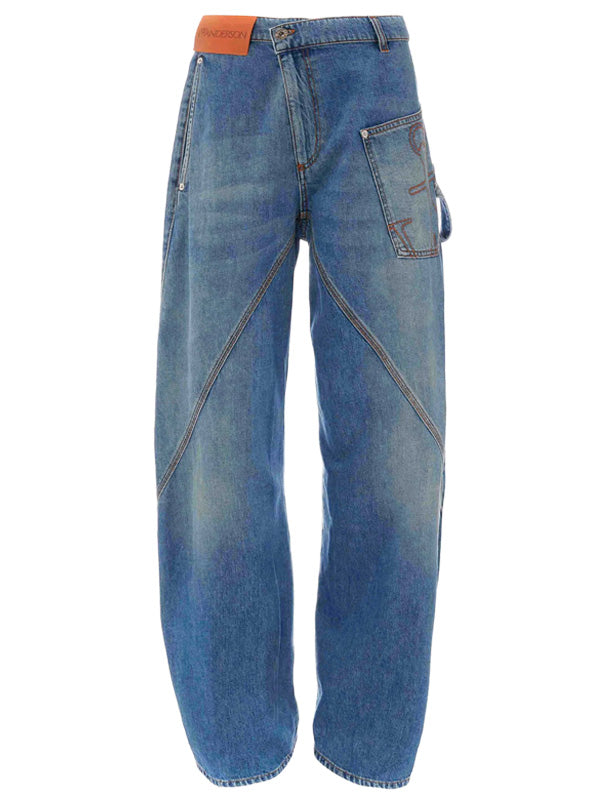 henrik vibskov Twisted Workwear Jeans - Light Blue