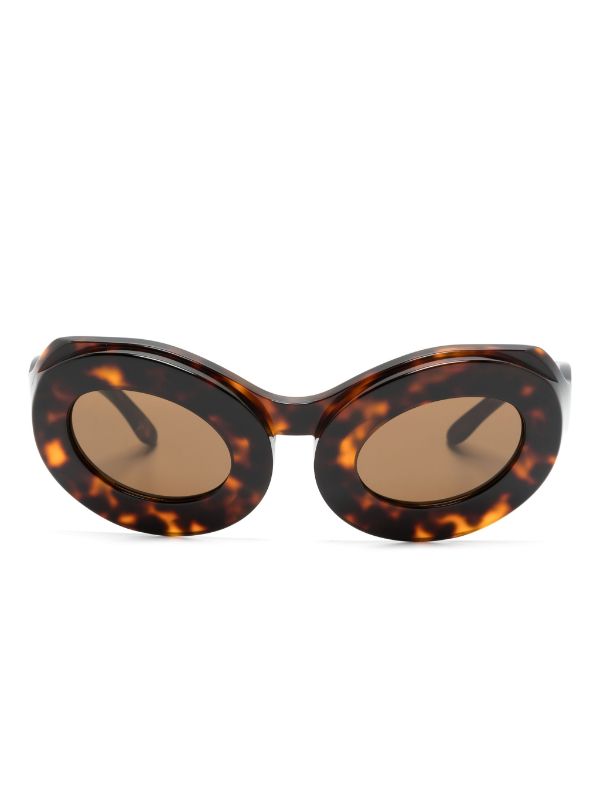 henrik vibskov Tyler Sunglasses - Tortoise Brown
