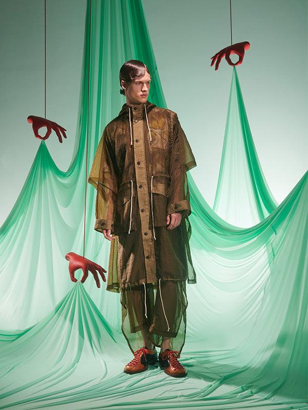 Henrik Vibskov Uncut Parka - Military Olive