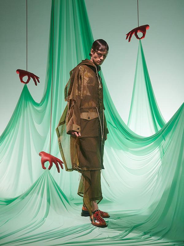 Henrik Vibskov Uncut Parka - Military Olive