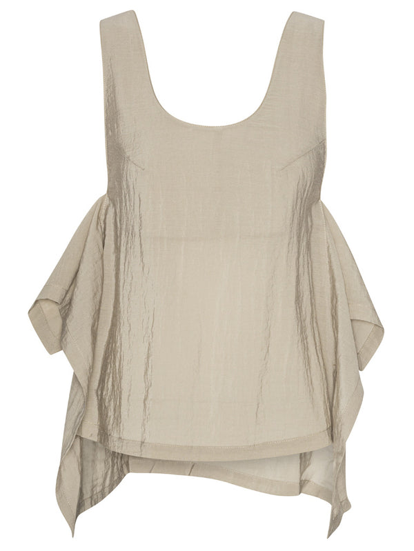 henrik vibskov Uncut Top - Cold Beige