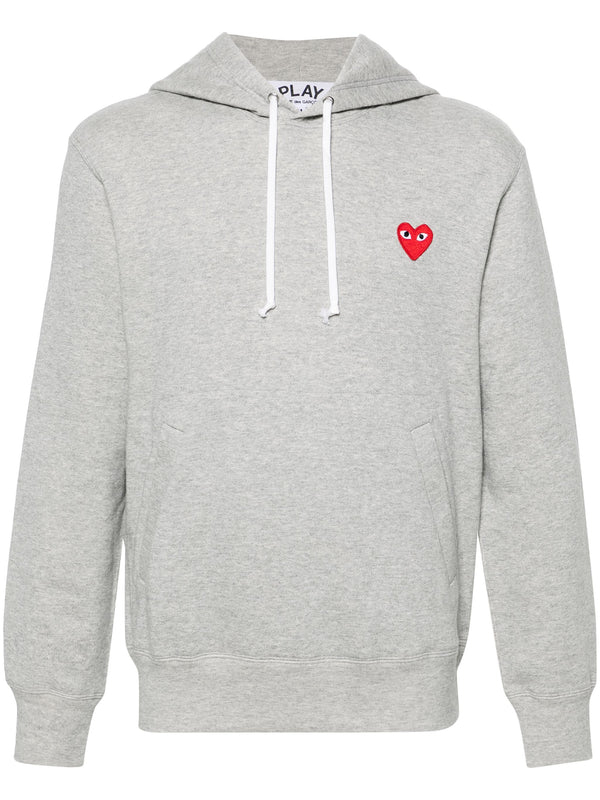henrik vibskov Unisex Hoodie Red Heart - Grey