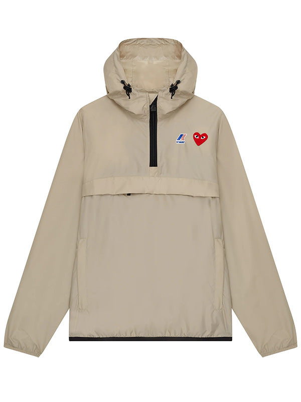 henrik vibskov Unisex K-Way Anorak - Beige