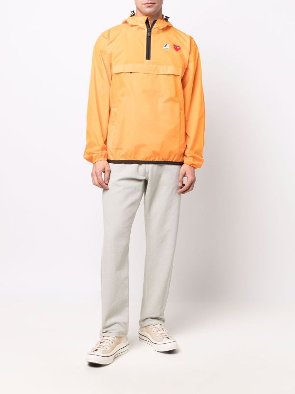 Henrik Vibskov Unisex K-Way Anorak - Orange