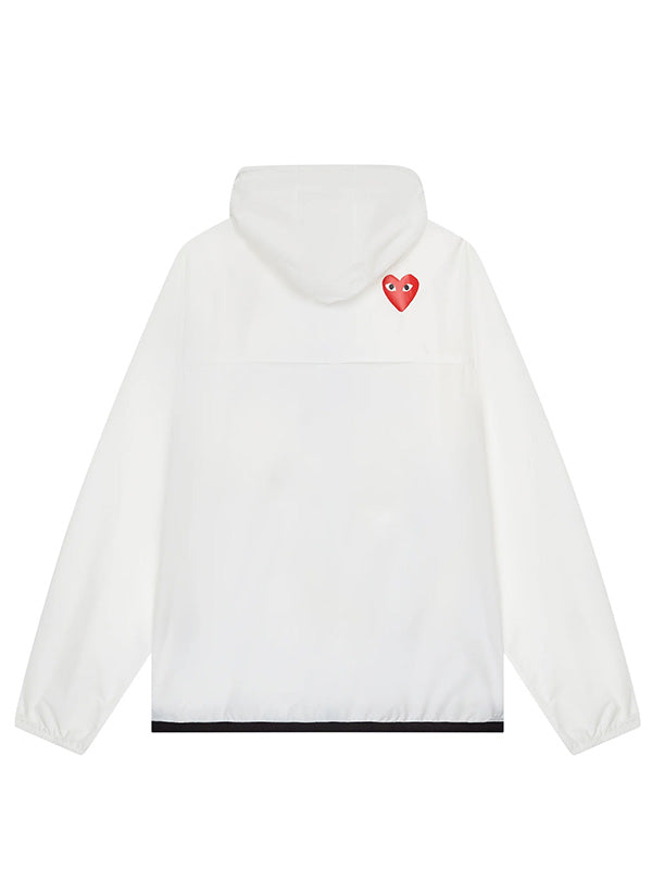Henrik Vibskov Unisex K-Way Cagoule - White