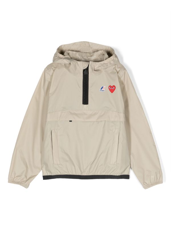 henrik vibskov Unisex Kids K-Way Anorak - Beige