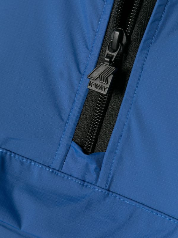 Henrik Vibskov Unisex Kids K-Way Anorak - Blue