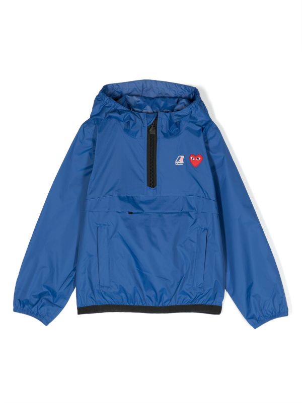 henrik vibskov Unisex Kids K-Way Anorak - Blue