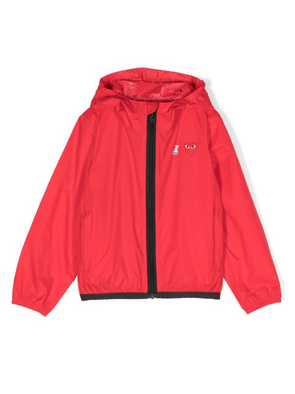 henrik vibskov Unisex Kids K-Way Cagoule - Red