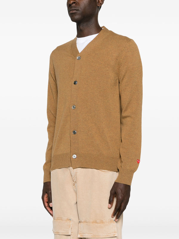 Henrik Vibskov Unisex Knit Cardigan - Camel