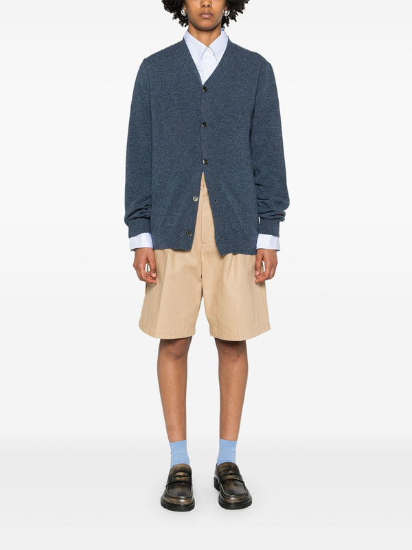 Henrik Vibskov Unisex Knit Cardigan - Navy