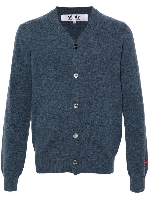 henrik vibskov Unisex Knit Cardigan - Navy