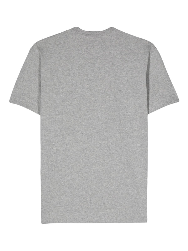 Henrik Vibskov Unisex Short Sleeve Gold Heart - Grey