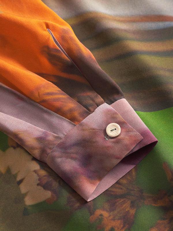 Henrik Vibskov Unisex Silk Shirt - Print G
