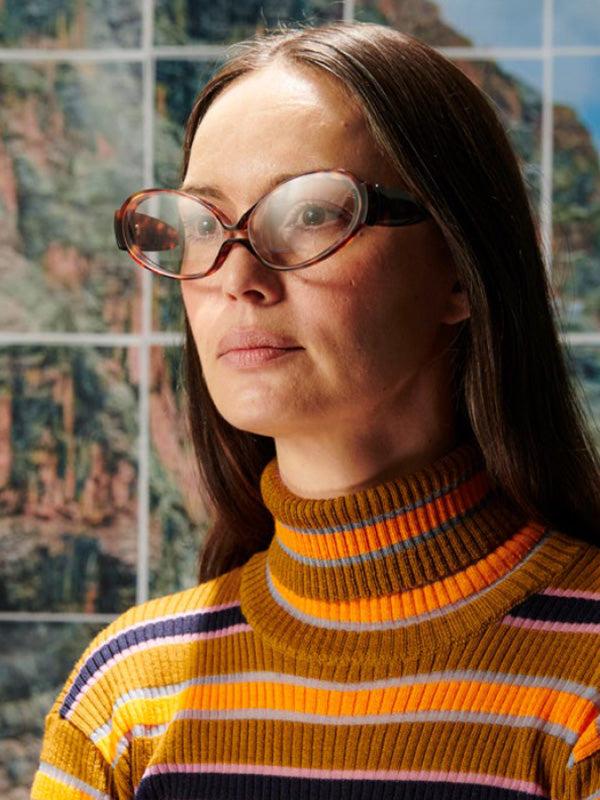 Henrik Vibskov Upside Down Glasses - Turtoise