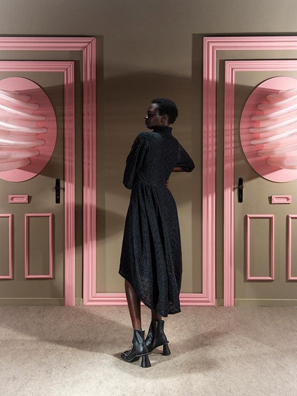 Henrik Vibskov Very Turtle Dress - Black