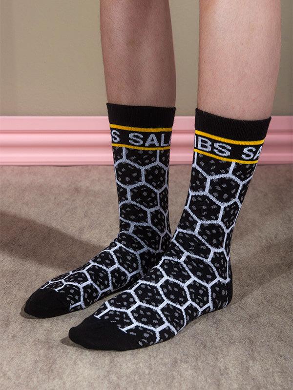 Henrik Vibskov Vibs Salami Socks - Black Salami