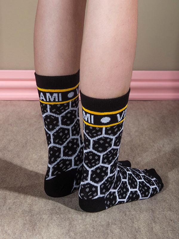 Henrik Vibskov Vibs Salami Socks - Black Salami