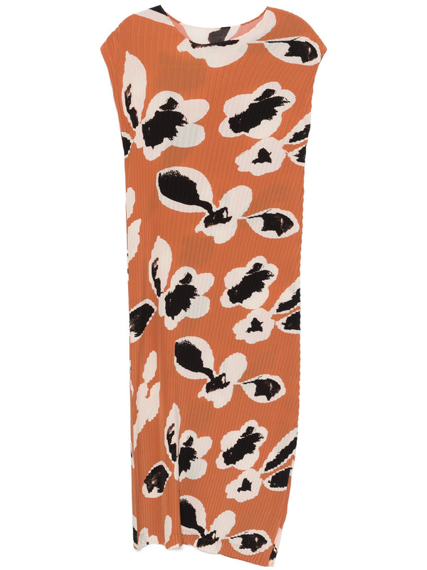 Henrik Vibskov Vigor Pleats Dress - Brown-Hued