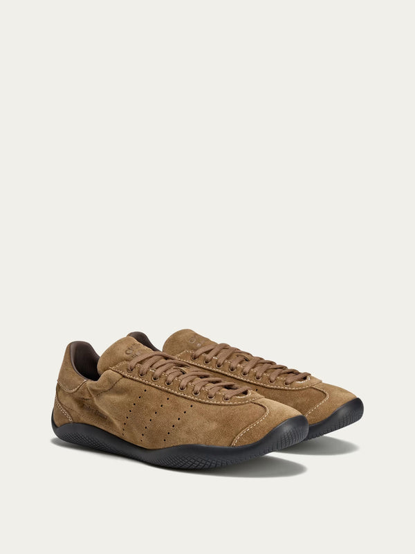 Henrik Vibskov WB Karintha Suede Lo Sneakers - Earth