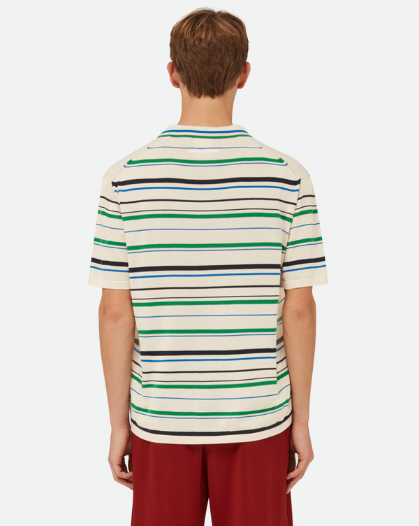 Henrik Vibskov WB Knit Polo - Wonder White