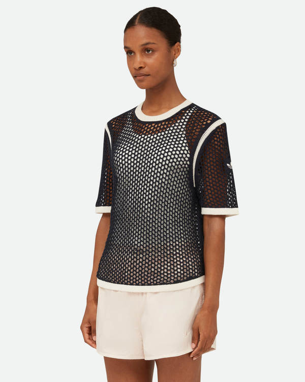 Henrik Vibskov WB Knit Tee - Night Navy