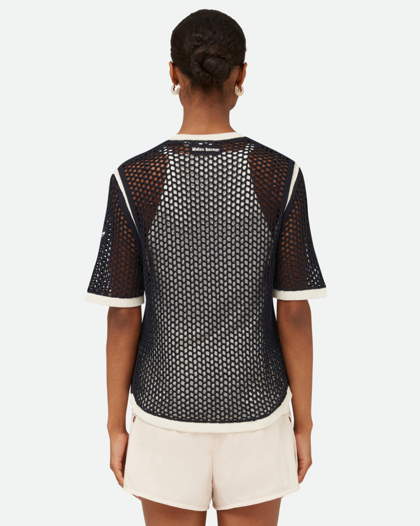 Henrik Vibskov WB Knit Tee - Night Navy