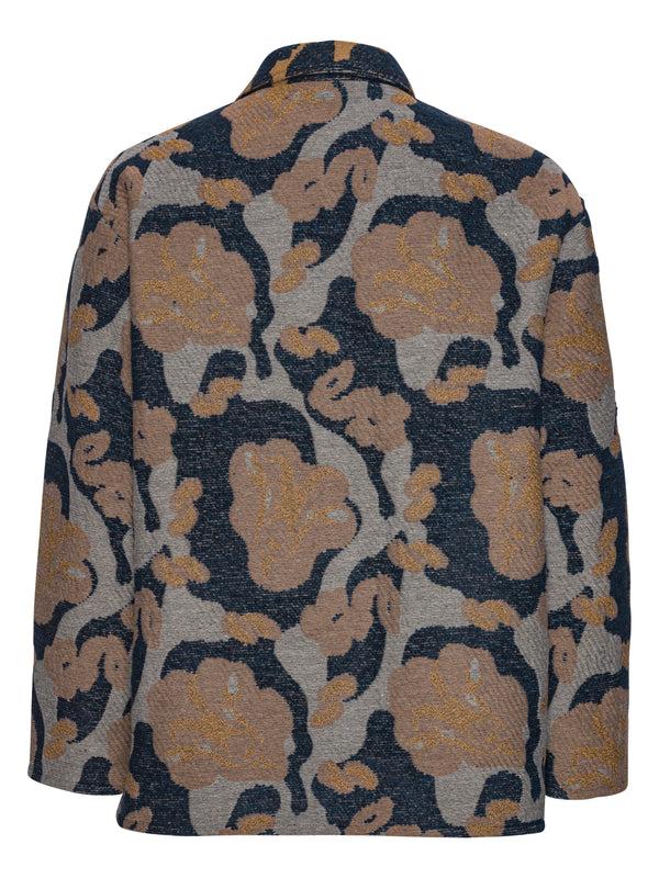 Henrik Vibskov Wheel Jacket - Goat Navy