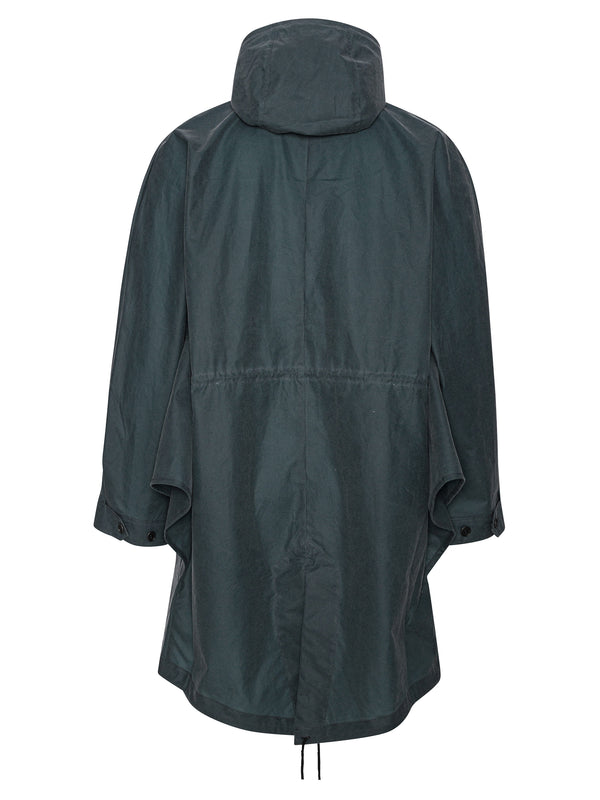 Henrik Vibskov Wing Parka - Dark Petrol Wax