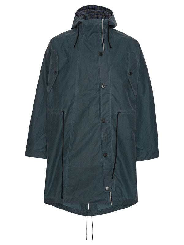 henrik vibskov Wing Parka - Dark Petrol Wax