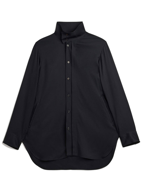 henrik vibskov Women's Relaxed Twill Shirt – Black