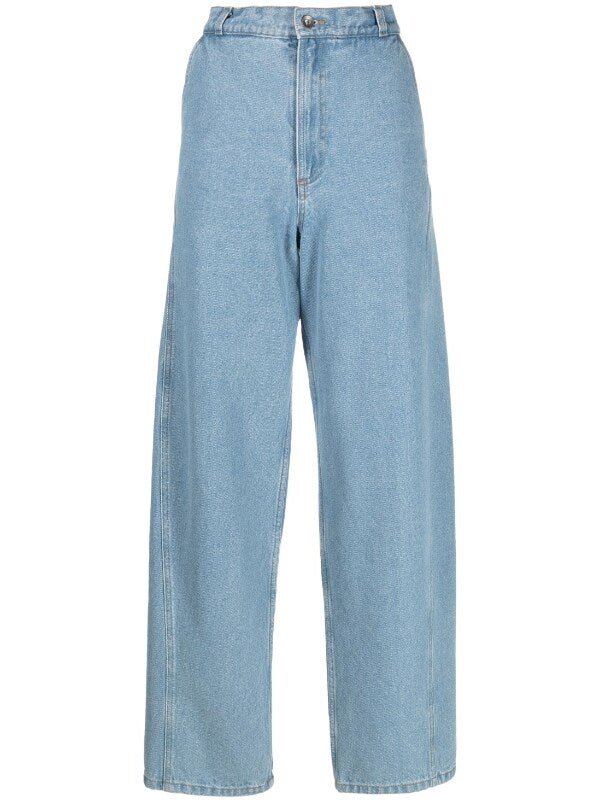 henrik vibskov Womens D-Pants - Light Indigo Denim